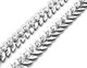 45" Folded Half Round Diamante Waist Chain Belts for Women Fashion Accessory - Gold Silver